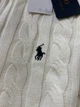 Свитер вязанный Polo Ralph Lauren 1/3 zip размер M белый цвет (r9u-vu5-26l) - изображение 5
