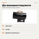 Газовая тепловая пушка Kraft&Dele 25 кВт на пропан бутан для мастерских складов и производственных помещений - изображение 4