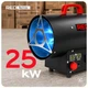 Тепловая пушка Powermat 25 кВт газовый обогреватель для гаража, мастерской, цеха с дисплеем редуктор + шланг - изображение 7