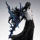 Фигурка Ичиго Куросаки Bleach Мугецу 25 см — коллекционная PVC статуэтка аниме-воина с эффектом синего пламени и подставкой - изображение 5