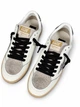 Женские кеды Golden Goose GGDB бело-серебристые из натуральной кожи с блестящей звездой и черными шнурками размер 41 - изображение 2