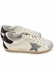 Женские кеды Golden Goose GGDB бело-серебристые из натуральной кожи с блестящей звездой в полной упаковке размер 37 - изображение 7