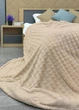 Покрывало из плюша (220×240см). Цвет таш - изображение 3