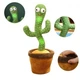 Музичний танцюючий кактус Dancing Cactus з підсвічуванням і 120 піснями на акумуляторі - зображення 2