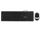 Комплект KMS-CM-03-UA, Black, USB, клавіатура (мембранна Maxxter (teh0034563) - зображення 1