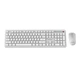 Комплект клавіатура + миша Gembird KBS-WPS-01-W-CYRL Slim Pro Business бездротовий RU розкладка White (8716309137034) - зображення 2
