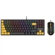 Комплект клавиатура + мышь Tracer GameZone Hornet87 игровой (5907512873281) - изображение 1