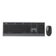 Комплект клавіатура + миша Gembird KBS-WPS-02 бездротовий US розкладка Black (8716309136891) - зображення 1