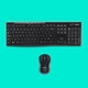 Комплект клавіатура + миша Logitech MK270 бездротовий USB 2.4 GHz US розкладка Black (5099206039148) - зображення 10