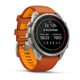 Смарт-часы GARMIN Fenix 9 Pro 47mm Titanium with Autumn Orange/Spark Orange Silicone Band (010-04336-05/06) - изображение 3