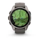 Смарт-годинник GARMIN Fenix 9 43mm Titanium with Pebble Gray Silicone Band (010-04761-10/11) - зображення 7