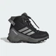 Детские туристические ботинки Terrex Ax4r Mid CLIMAWARM+ Kids adidas JH5490 (33 EUR) черный (4067907392429) - изображение 2