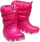 Дитячі крокси чоботи для дівчинки Crocs Classic Neo Puff Boot Candy Pink (20-21, рожевий) - изображение 1