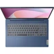 Ноутбук Lenovo IdeaPad Slim 3 (82XQ01BJRM), AMD Ryzen 5 40, 15.6″, RAM 8 ГБ LPDDR5, SSD 512 ГБ, AMD Radeon 610M, Без ОС, Синій - зображення 3