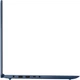 Ноутбук Lenovo IdeaPad Slim 3 (82XQ01BJRM), AMD Ryzen 5 40, 15.6″, RAM 8 ГБ LPDDR5, SSD 512 ГБ, AMD Radeon 610M, Без ОС, Синій - зображення 6
