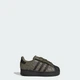 Детские кроссовки SUPERSTAR LED LIGHTS COMFORT CLOSURE ELASTIC LACE adidas KJ6799 (26 EUR) зеленый (4068817686158) - изображение 1