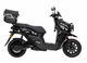 Електроскутер Crosser CR21 PRO Tank (2900W 76.8V LiFePo4 40AH) - Чорний - зображення 5
