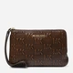 Сумка клатч женская из искусственной кожи маленькая Michael Kors 662479864 Коричневая (1163128924) - изображение 1