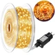 Світлодіодна гірлянда-нитка на котушці Springos CL4043 1000 LED Теплий білий (5907719442372) - зображення 3