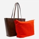 Torebka shopper damska skórzana The Bridge 042006E6-TV Brązowa (800070359575) - obraz 6