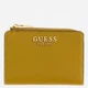 Гаманець жіночий зі штучної шкіри для карток Guess SWBG9735156-TOP Жовтий (800070360506) - зображення 1