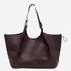 Zestaw (torebka shopper + kosmetyczka) damski skórzany Gianni Chiarini BS-9720-RNGDBL-T.U.-2107 Ciemnobrązowy (800070360592) - obraz 4