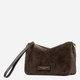 Torebka crossbody damska zamszowa Gianni Chiarini BS-10224-CM-PL-974 Ciemnobrązowa (800070361160) - obraz 4