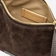 Torebka crossbody damska zamszowa Gianni Chiarini BS-10224-CM-PL-974 Ciemnobrązowa (800070361160) - obraz 5