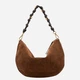 Torebka hobo damska zamszowa Gianni Chiarini BS-12691-CM-PL-099 Brązowa (800070361183) - obraz 3