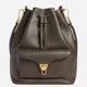 Torebka crossbody damska skórzana Coccinelle E1TFK230201-W25 Ciemnooliwkowa (800070363453) - obraz 1