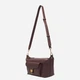 Torebka crossbody damska skórzana Coccinelle E1TFK150101-R49 Bordowa (800070363450) - obraz 3
