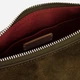 Torebka crossbody damska zamszowa Coccinelle E5U8L530101-W25 Brązowa (800070363462) - obraz 4