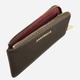 Etui na karty damskie skórzane Coccinelle E2MW517B901-W25 Ciemnooliwkowe (800070363511) - obraz 3