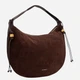 Torba damska zamszowa Coccinelle E1VCB130101-W20 Ciemnobrązowa (800070363528) - obraz 2