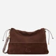 Torebka hobo damska zamszowa Coccinelle E1V9G130301-W20 Ciemnobrązowa (800070363541) - obraz 1