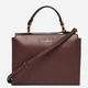 Torebka crossbody damska skórzana Coccinelle E1MD555B701-R49 Ciemnobrązowa (800070363647) - obraz 3