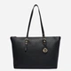 Torebka shopper damska skórzana Michael Kors 30T6GQNT7L-001 Czarna (800070364533) - obraz 1