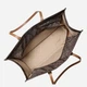 Torebka shopper damska materiałowa Michael Kors 30S6G6ZT7C-252 Brązowa (800070364526) - obraz 3