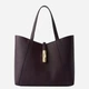 Torebka shopper damska skórzana Furla WB01788BX33534906S1007 Bakłażanowa (800070365124) - obraz 1