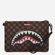 Сумка крос-боді через плече зі штучної шкіри Sprayground 910B9307NSZ Коричнева (800070365365) - зображення 5
