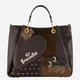 Torebka shopper damska duża Braccialini B19202-YY-3009 Brązowa (800070365429) - obraz 1