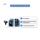 FM модулятор для авто UKC 50595-A9 100 x 65 x 25 мм, 120 г (50595-A9_160) - изображение 6