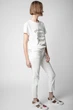 Высокие кеды на молнии Zadig & Voltaire ZV1747 Mid Flash Sparkle Sneakers женские 38 - изображение 7
