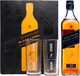 Виски Johnnie Walker Black label 12 лет выдержки 0.7 л 40% с 2-мя стаканами (5000267195117_5000267202167) - изображение 1