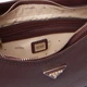 Сумка багет сідло жіноча зі штучної шкіри середня Guess HWZG9672180-BUR Бордова (800070360493) - зображення 4