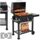 Grill węglowy Springos BQ0028, kolor czarny (5908455311212) - obraz 1