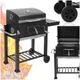 Grill węglowy Springos BQ0028, kolor czarny (5908455311212) - obraz 3