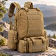 Туристический рюкзак Eagle B08 55 л оливковый Тактический рюкзак для походов и отдыха на природе - изображение 1