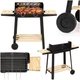 Grill węglowy Springos BQ0030, kolor czarny (5908455311250) - obraz 2