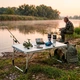 Stolik turystyczny składany Springos CS0185 biało-srebrny (5908455311625) - obraz 17